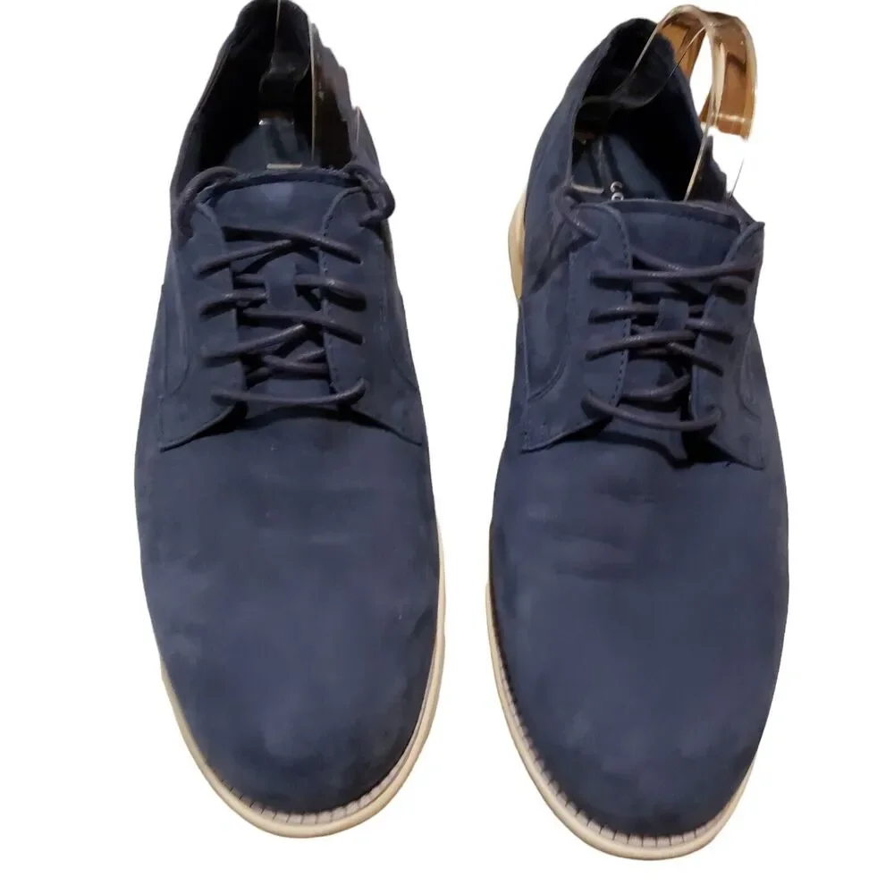 Cole Haan Men’s Grand Horizon II Navy Blue Suede Sneakers Size 13M